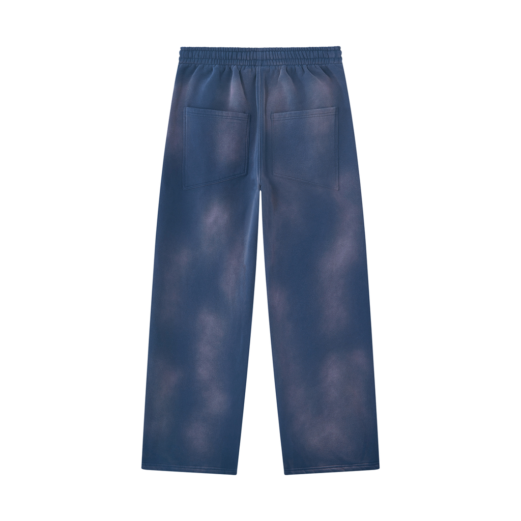 Luxe Sunfade Wide Leg Fleece Sweatpants