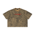 EF Hardy Boxy Leopard Tee
