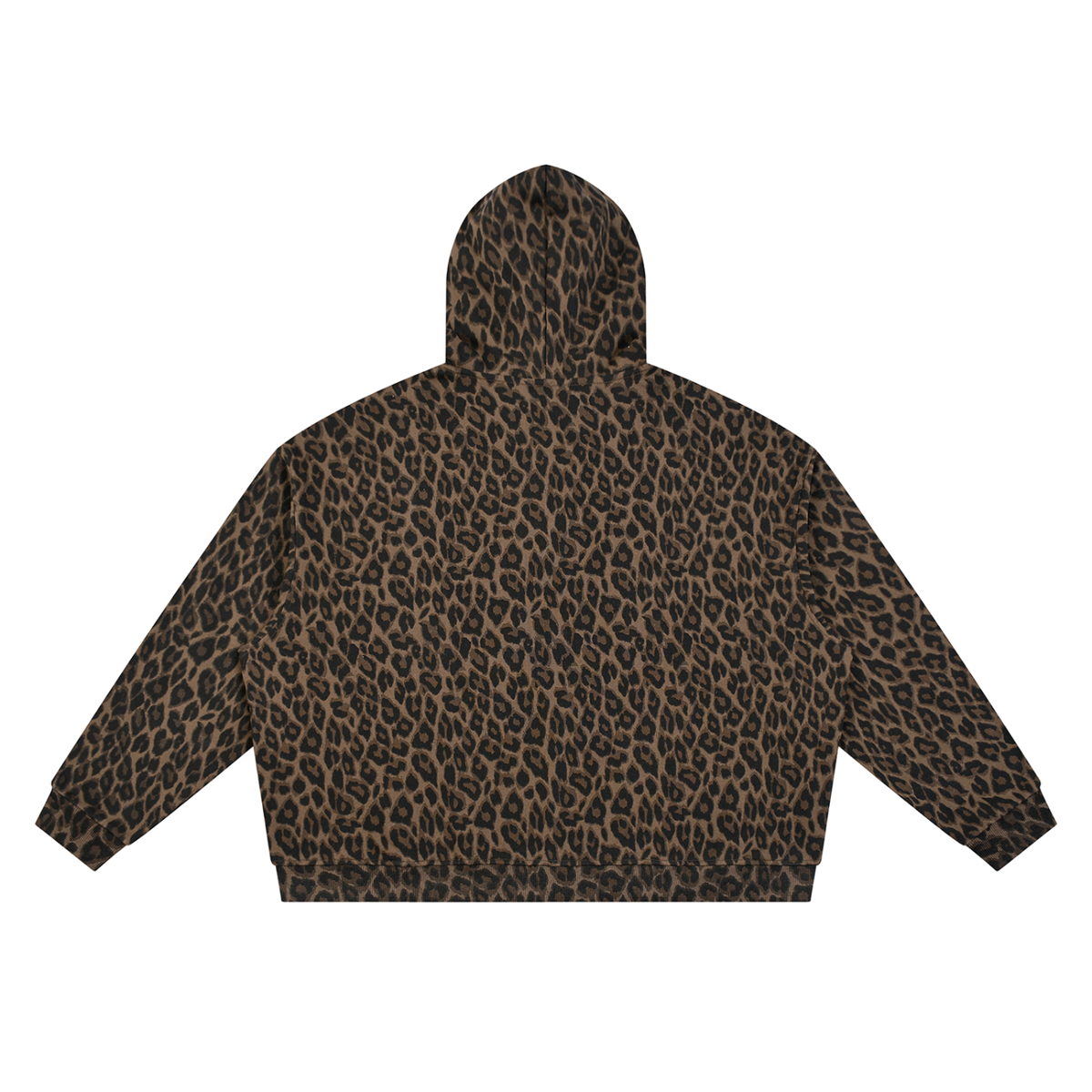 EF Hardy Leopard Full Zip Hoodie