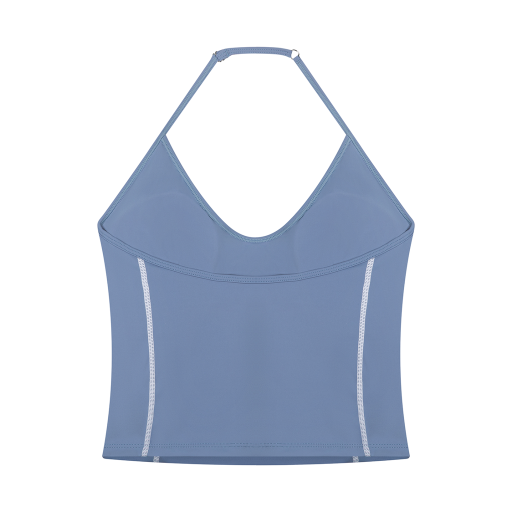 EF Hardy Halter Neck Yoga Tank Top