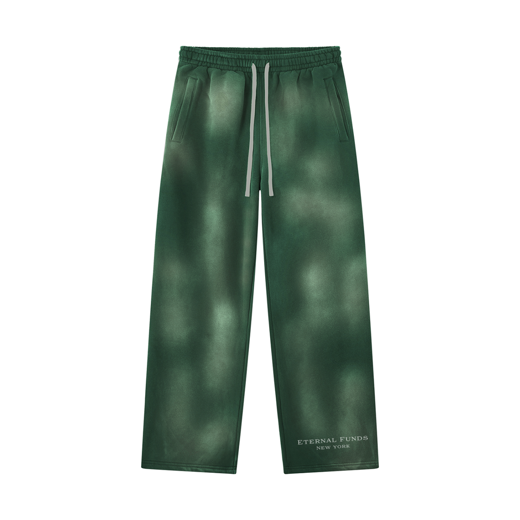 Luxe Sunfade Wide Leg Fleece Sweatpants