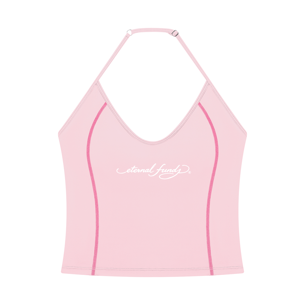 EF Hardy Halter Neck Yoga Tank Top