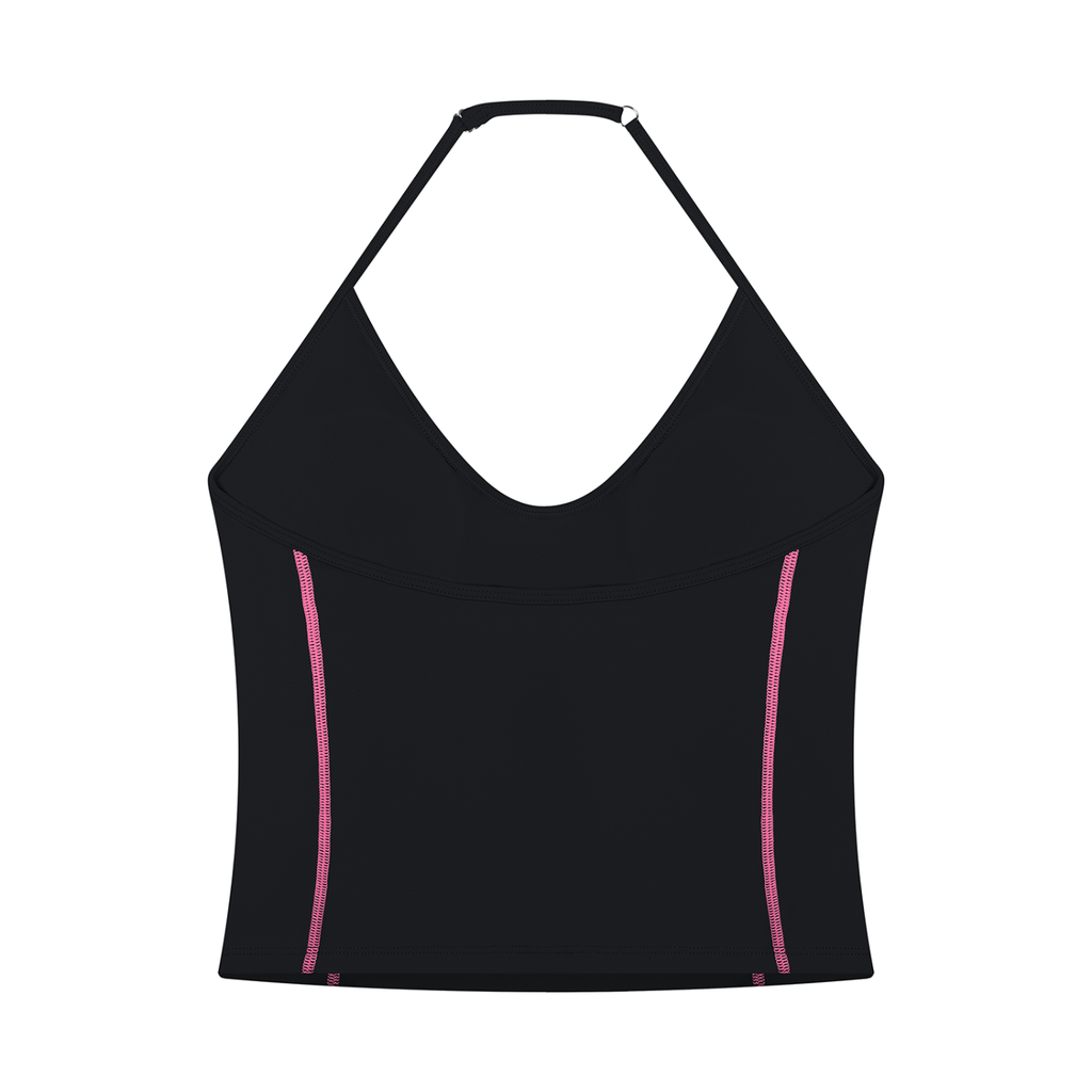 EF Hardy Halter Neck Yoga Tank Top