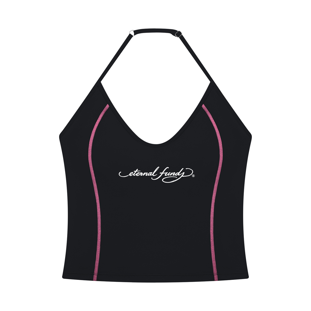 EF Hardy Halter Neck Yoga Tank Top