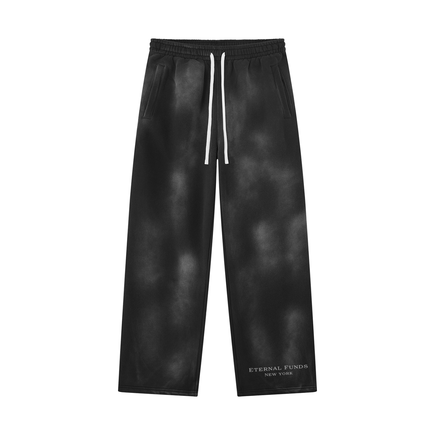 Luxe Sunfade Wide Leg Fleece Sweatpants