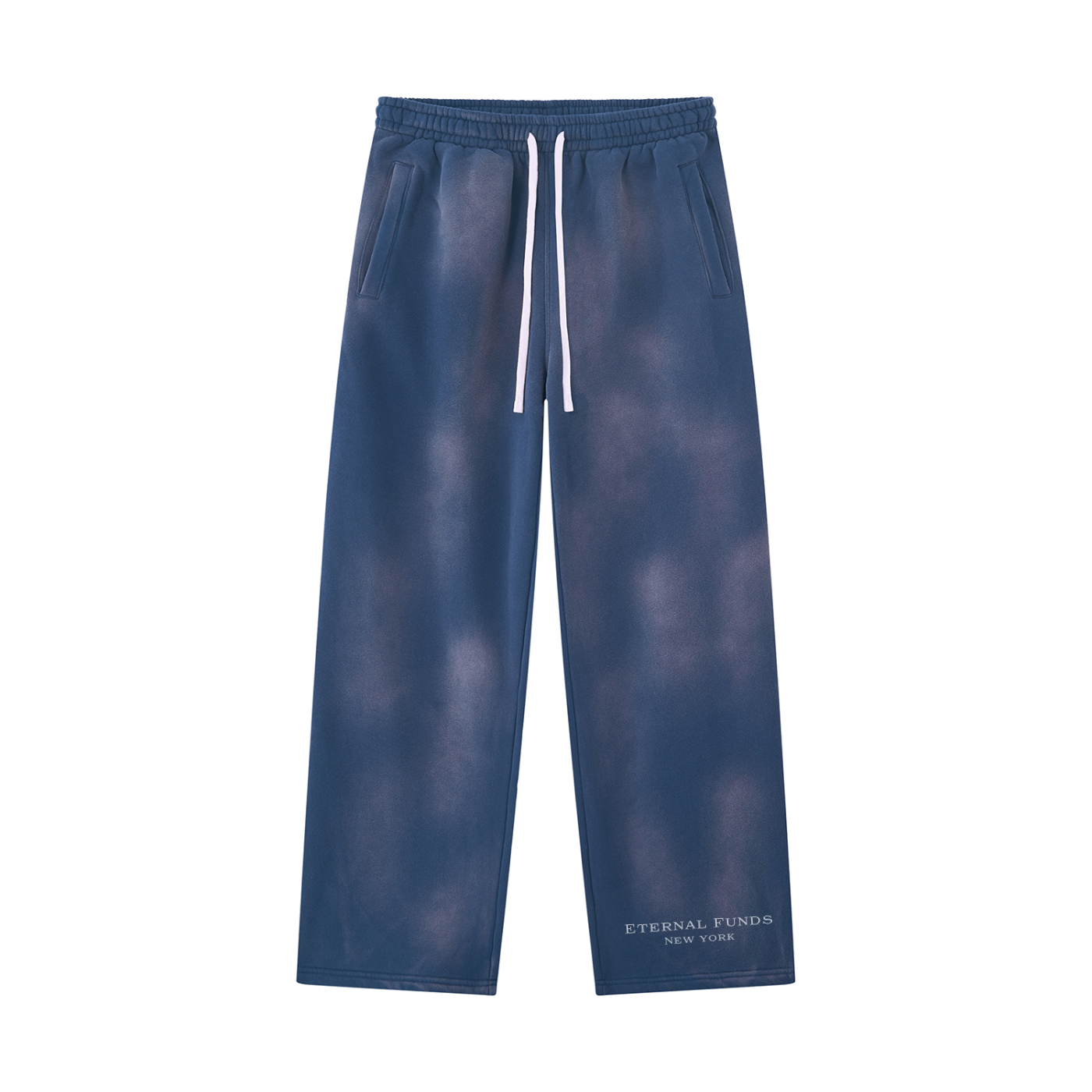 Luxe Sunfade Wide Leg Fleece Sweatpants