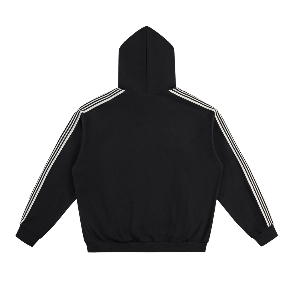 Side Stripe Drop Shoulder Hoodie