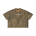 EF Hardy Leopard Print Boxy Tee