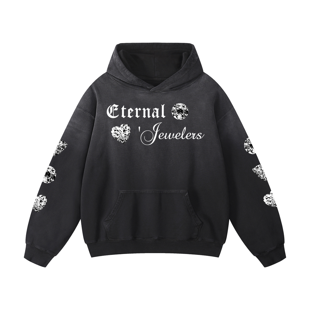 'Eternal Jewelers' Sunfade Oversized Hoodie