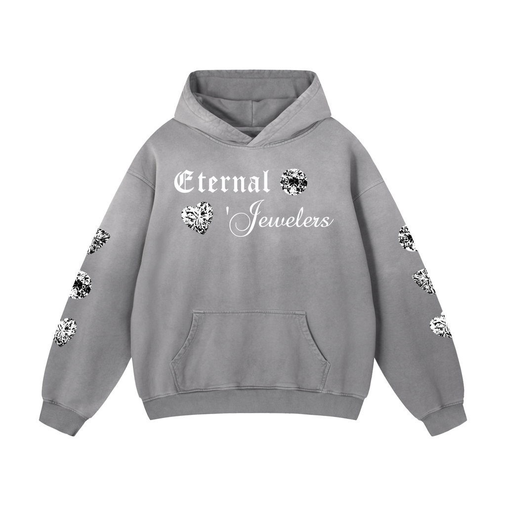 'Eternal Jewelers' Sunfade Oversized Hoodie