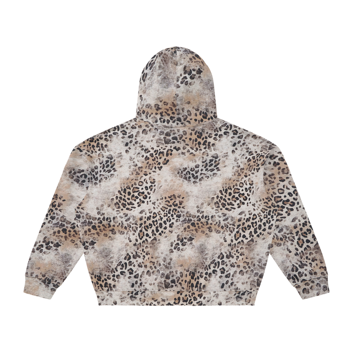 EF Hardy Vintage Wash Leopard Full Zip Hoodie