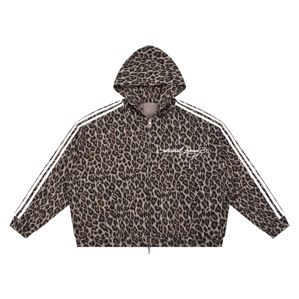 EF Hardy Leopard Full Zip Hoodie