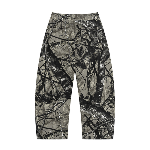 738 Tree Camo Barrel Leg Pants