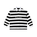 Color Block Stripe Polo Shirt