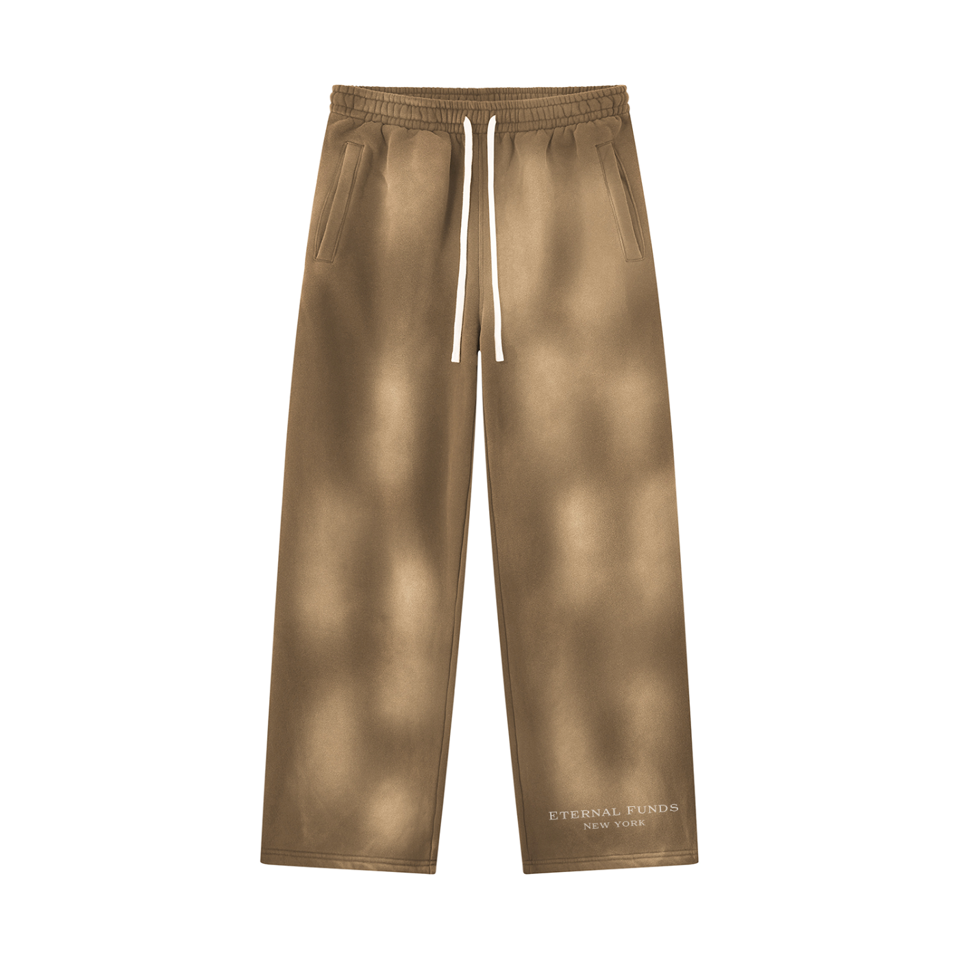 Luxe Sunfade Wide Leg Fleece Sweatpants