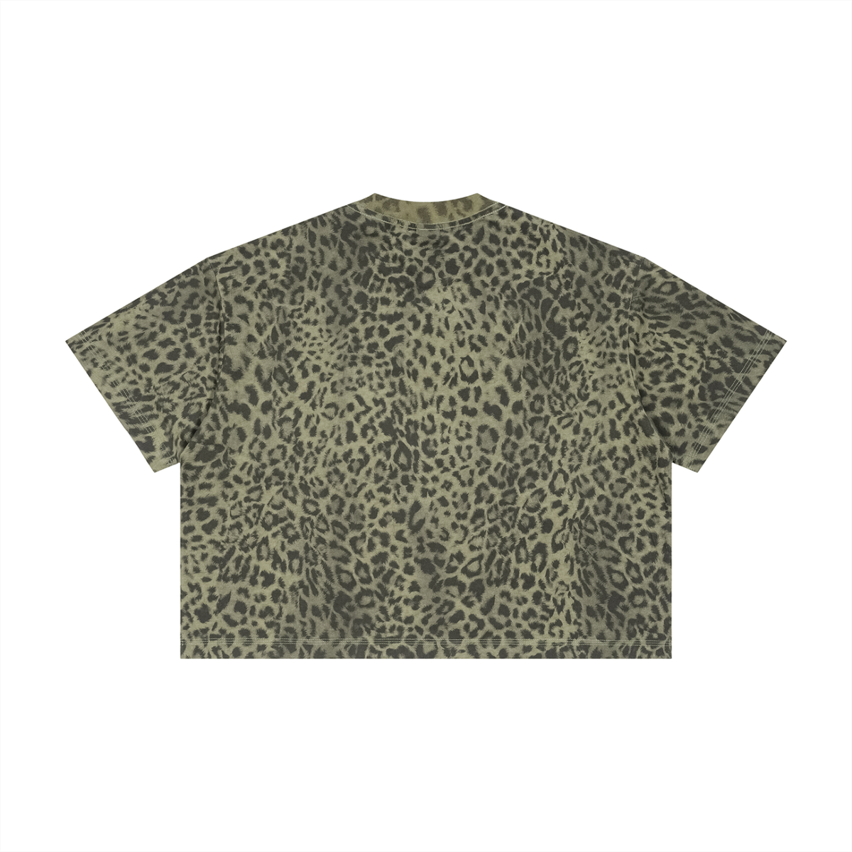 EF Hardy Boxy Leopard Tee