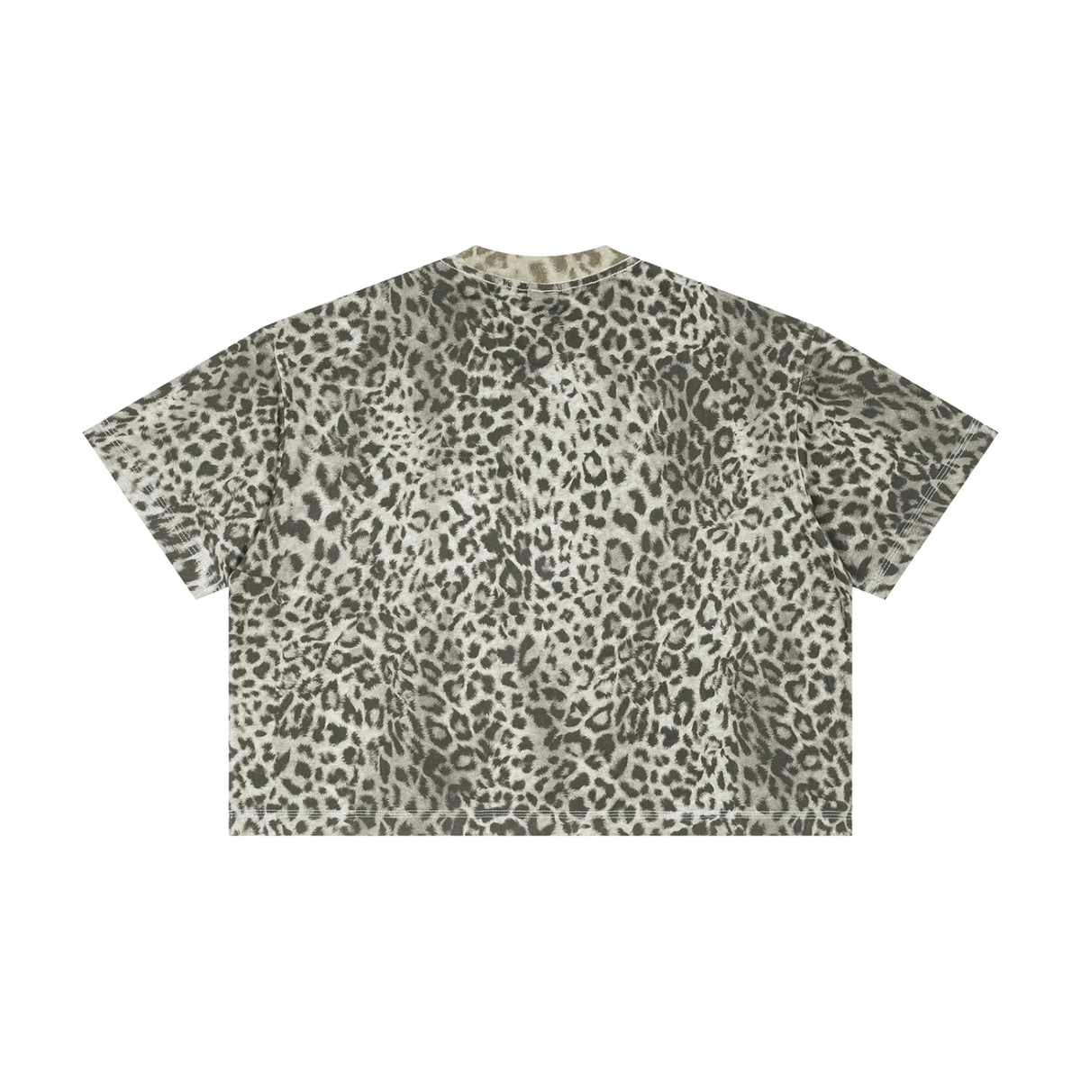 EF Hardy Boxy Leopard Tee